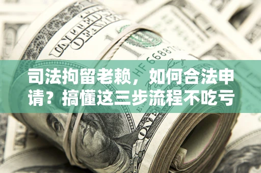 济南司法拘留老赖，如何合法申请？搞懂这三步流程不吃亏！