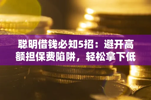 济南聪明借钱必知5招：避开高额担保费陷阱，轻松拿下低息贷款